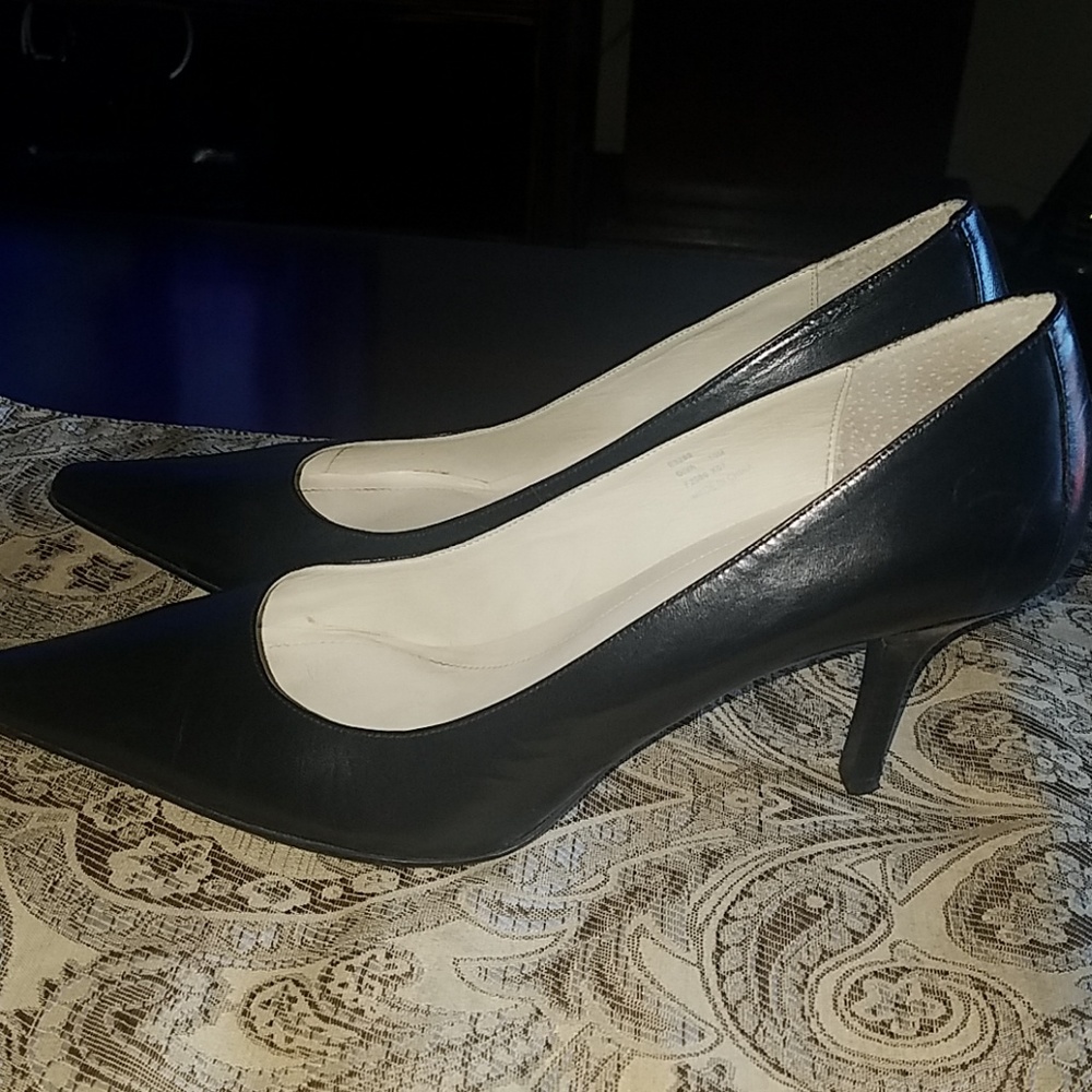 Brand new black dressy and classy shoes